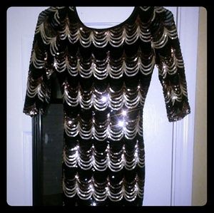 Crystal Doll sequined dress